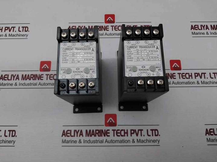 Toyo Keiki Ag-1T-sa Current Transducer 50/60Hz 100/110Vac