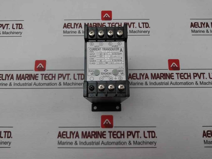 Toyo Keiki Ag-1T-sa Current Transducer 50/60Hz 100/110Vac