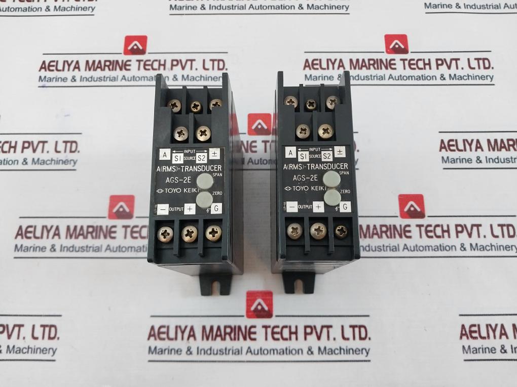 TOYO KEIKI AGS-2E A (Rms)-transducer Ac 0~5a 50/60hz