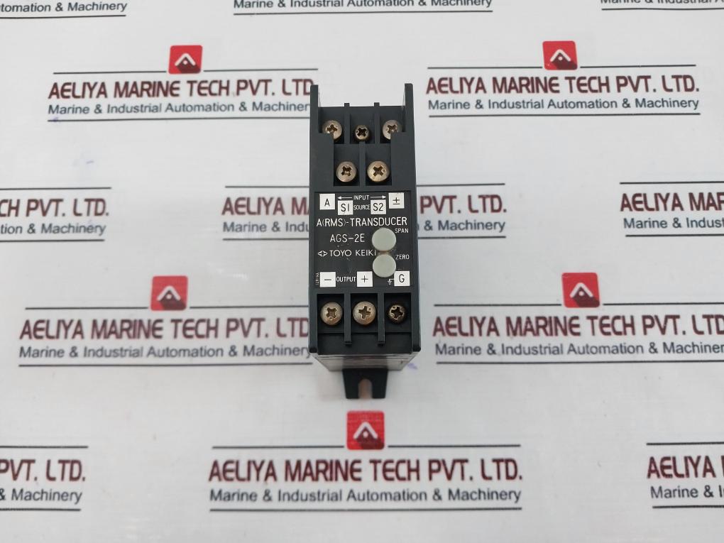 TOYO KEIKI AGS-2E A (Rms)-transducer Ac 0~5a 50/60hz