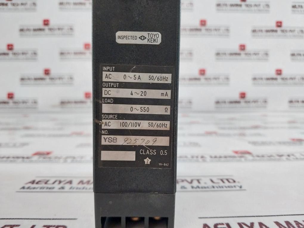 TOYO KEIKI AGS-2E A (Rms)-transducer Ac 0~5a 50/60hz