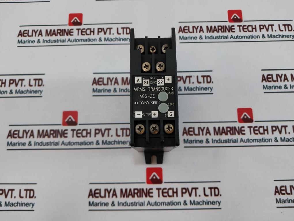 Toyo Keiki AGS-2E A (RMS)-Transducer AC 100/110V 50/60Hz