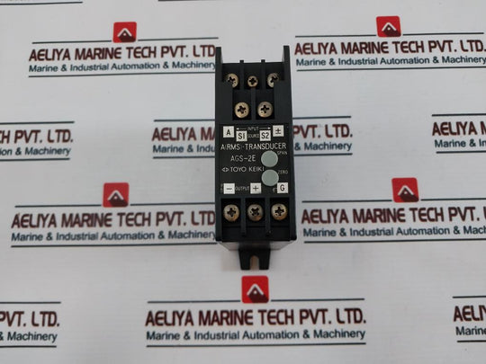 Toyo Keiki AGS-2E A (RMS)-Transducer AC 100/110V 50/60Hz