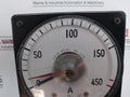 Toyo Keiki Avf-11 Ammeter 150/1A Jis C 1102, 0-450A~ Nh-266D, S-1139N