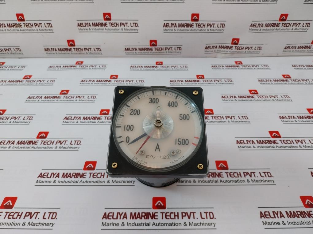 Toyo Keiki Avf-11E Ammeter Ct 500A/1A Cb529184 0-1500A