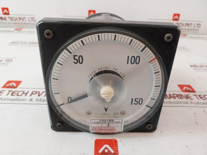 Toyo Keiki Avf-11 Panel Meter Cck09173 Class 1.5 S-1138N