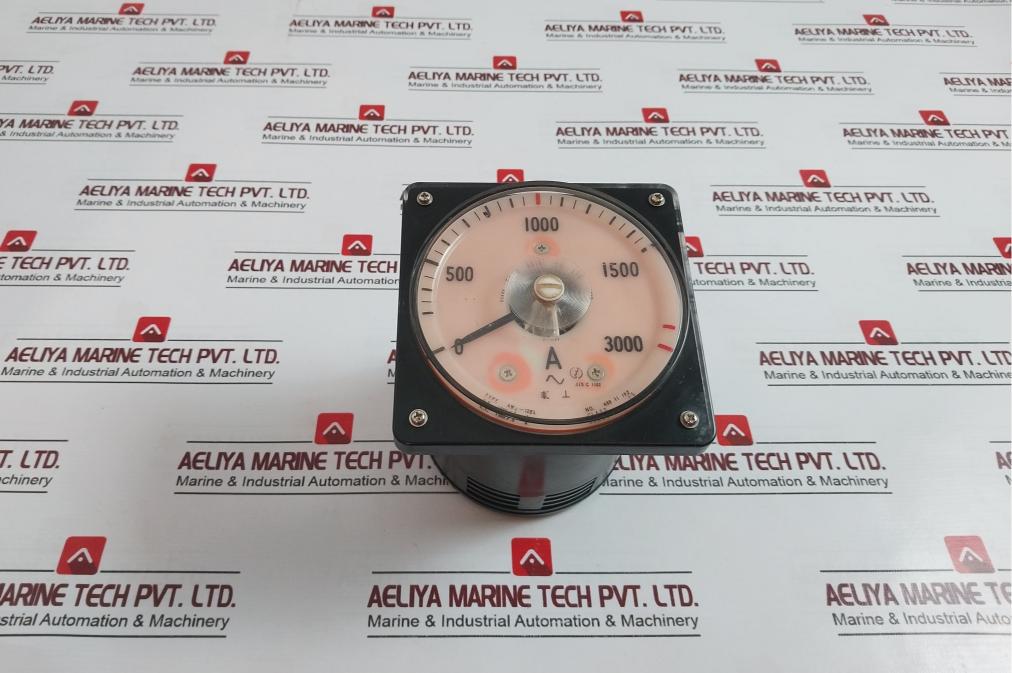 Toyo Keiki Avf-12E Ammeter Ab811192 1500/5A 0-3000A