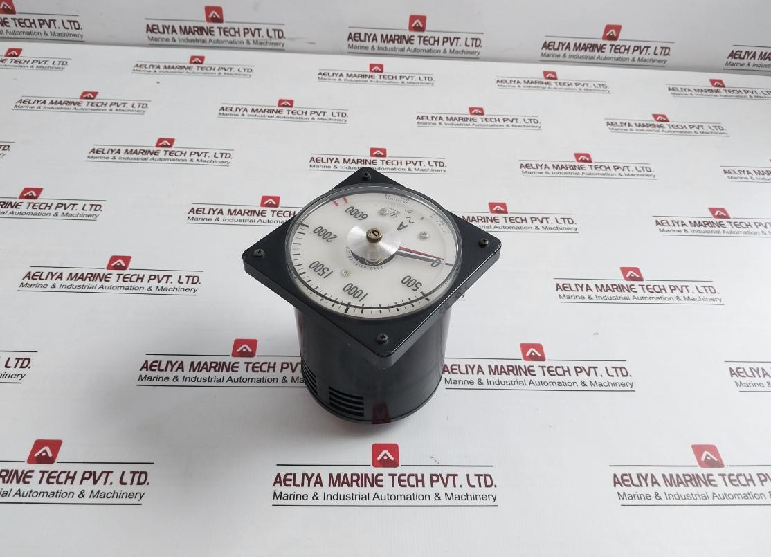Toyo Keiki Avf-12E Ammeter C.T.2000/1A Ac100V-120V 0 To 6000 A, Jis C 1102