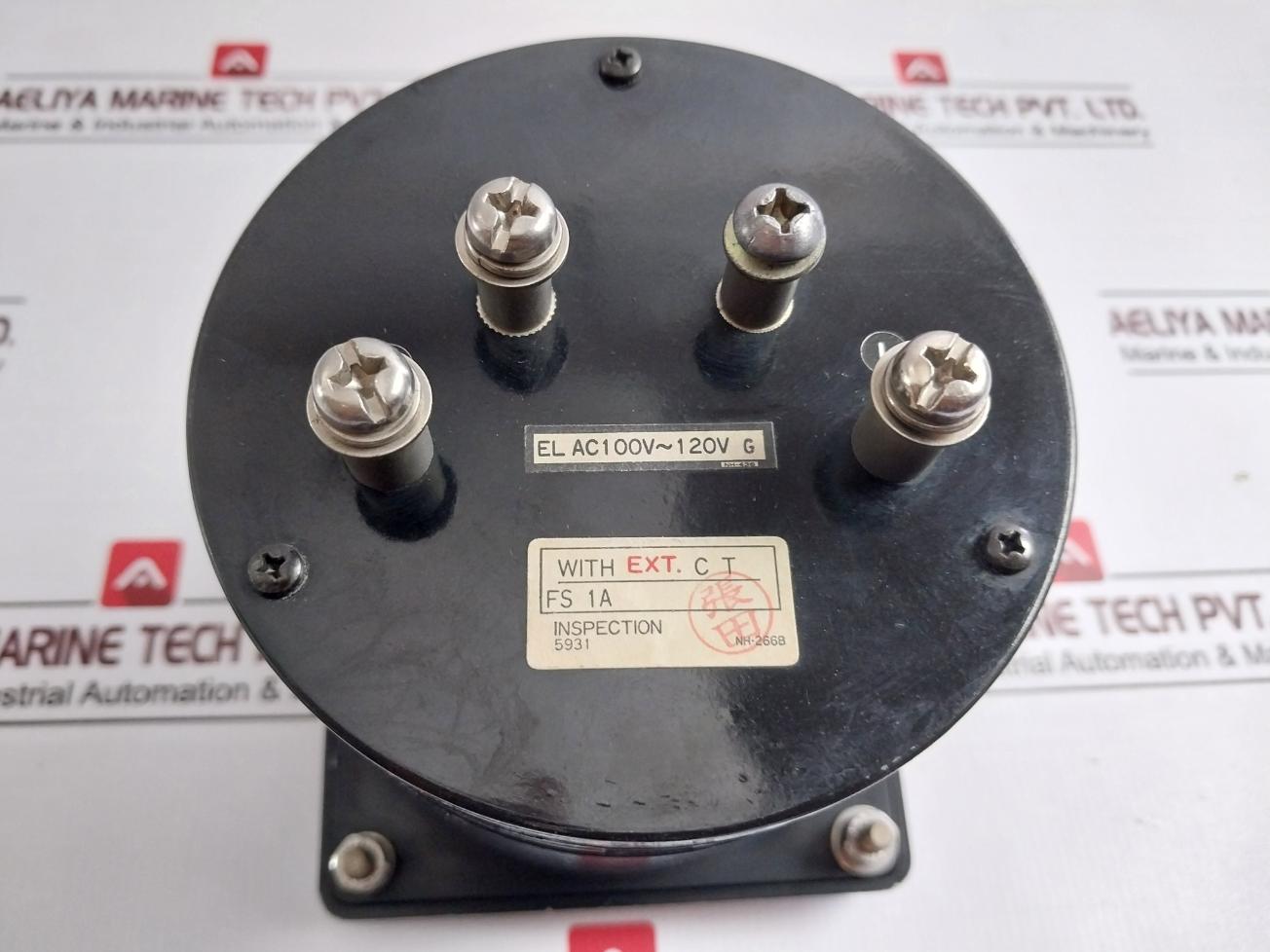 Toyo Keiki Avf-12E Ammeter C.T.2000/1A Ac100V-120V 0 To 6000 A, Jis C 1102