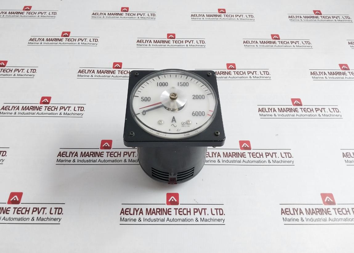 Toyo Keiki Avf-12E Ammeter C.T.2000/1A Ac100V-120V 0 To 6000 A, Jis C 1102