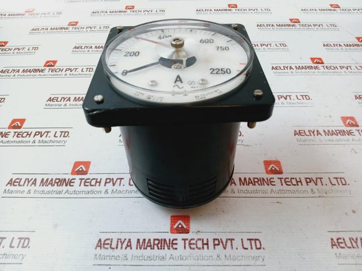 Toyo Keiki Avf-12E Ammeter Meter 0-2250 Range