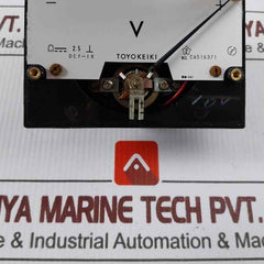 Toyo Keiki Dcf-10 Analog Panel Meter&nbsp;
