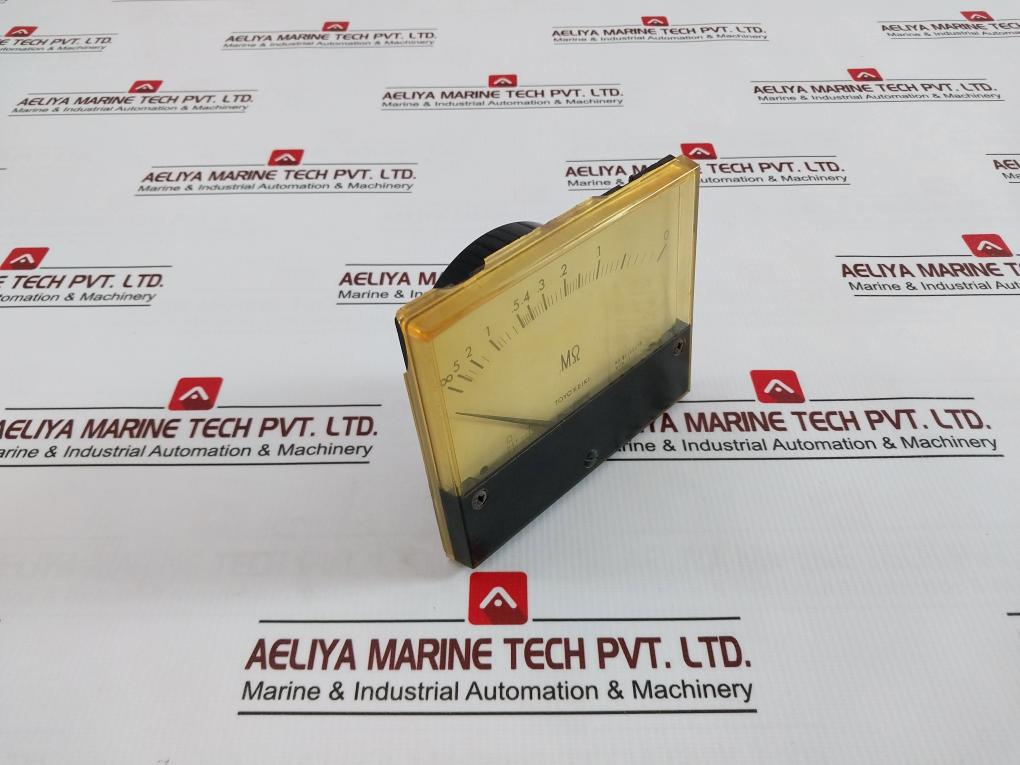Toyo Keiki Dcf-12N Analog Megohmmeter Nij04277 Nh-349 1Ma