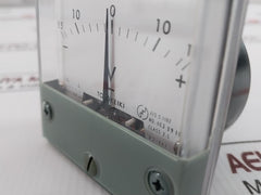 Toyo Keiki Dcf-6 Analog Panel Meter -15V To 0 To +15V 100Ua Jis C 1102