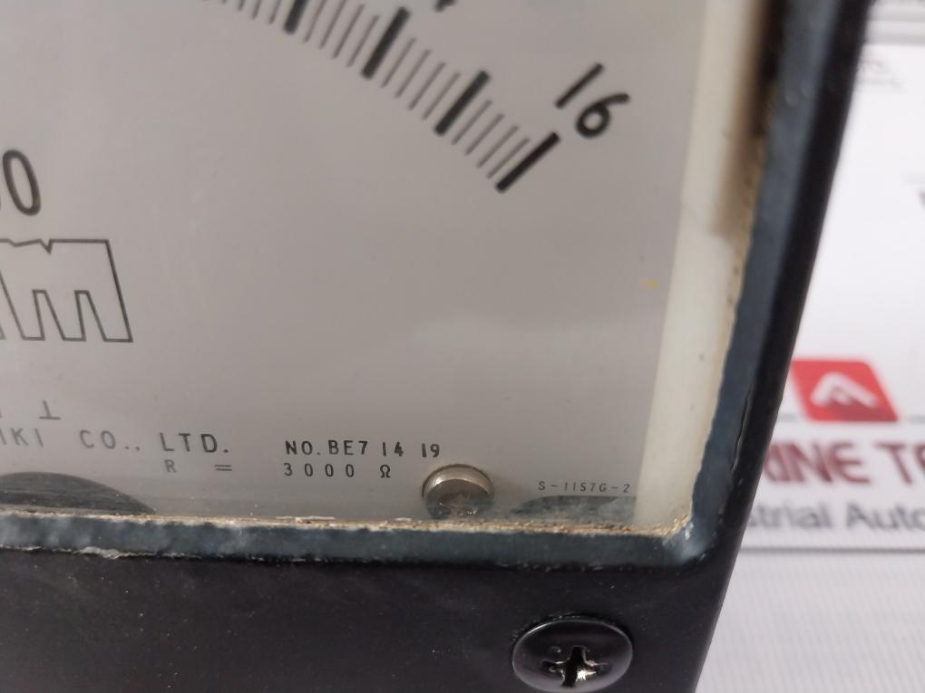 Toyo Keiki Dgf-110 Rpm Meter 0-16Rpm 3000 Ω 200Ua X1000 Jis C1102 S-1157G-2