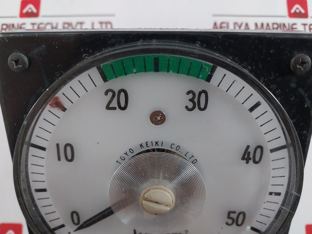 Toyo Keiki Dvf-11E Pressure Indicator 4-20Ma 0-50 Kg/Cm2