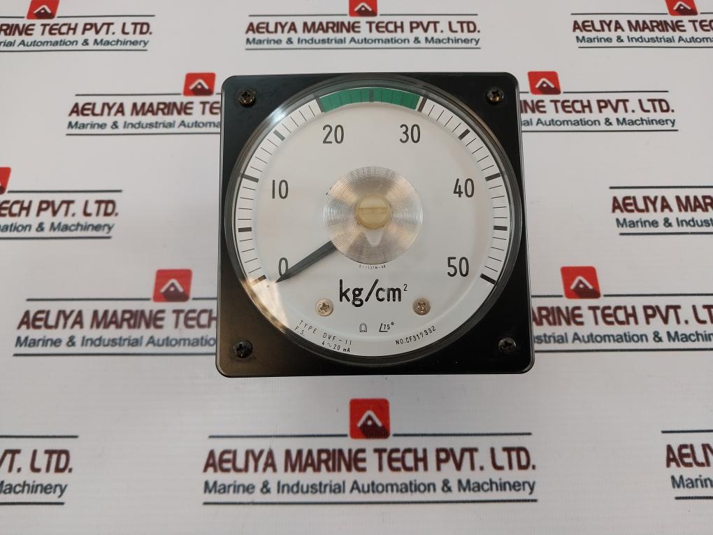 Toyo Keiki DVF-11 Panel Meter 0-50 kg/cm2 S-1137N-68