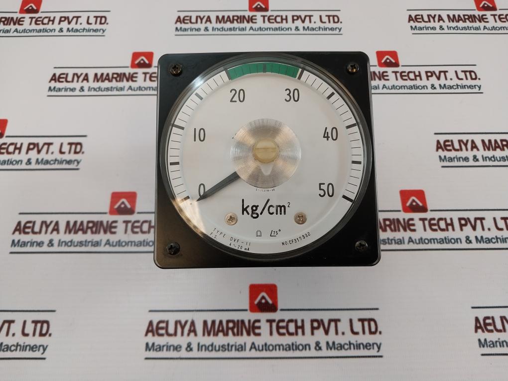 Toyo Keiki Dvf-11 Panel Meter 0-50 Kg/Cm2