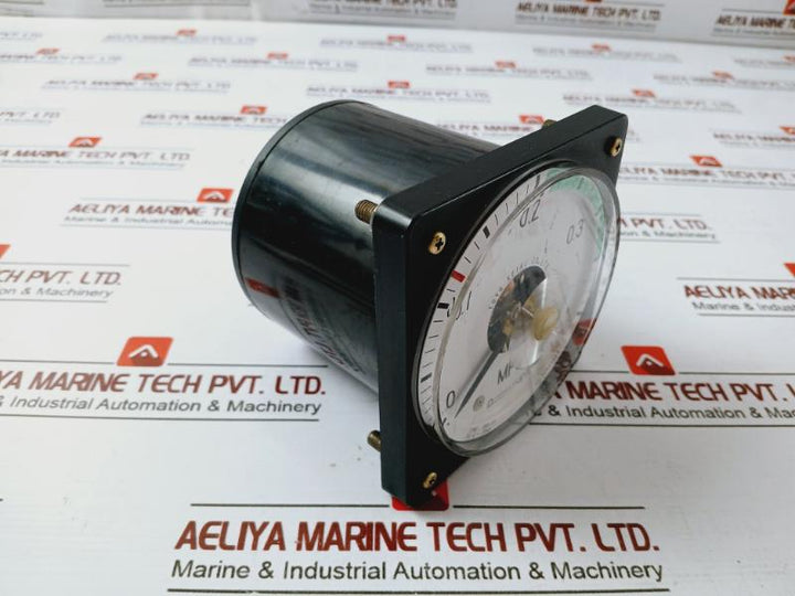 Toyo Keiki Dvf-11 Pressure Indicator, 0-0.4 Mpa, Fs 4~20Ma