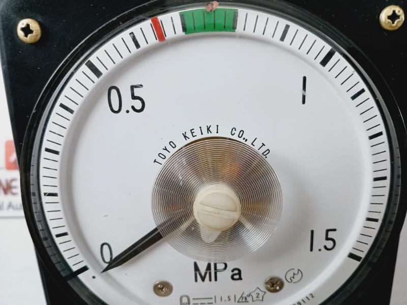 Toyo Keiki Dvf-11 Pressure Indicator, 0-1.5 Mpa, Fs 4~20Ma