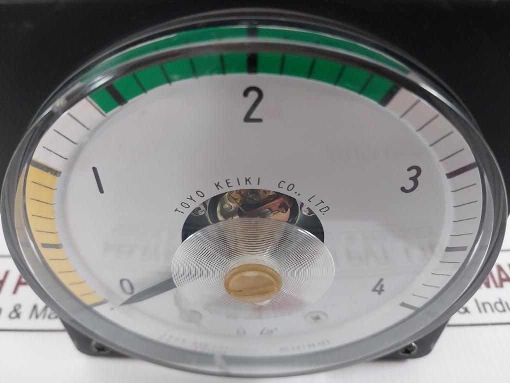 Toyo Keiki Dvf-11 Pressure Indicator 0-4 Kg/Cm2 S-1137N-60 1.5 Nh-214-2 4-20Ma