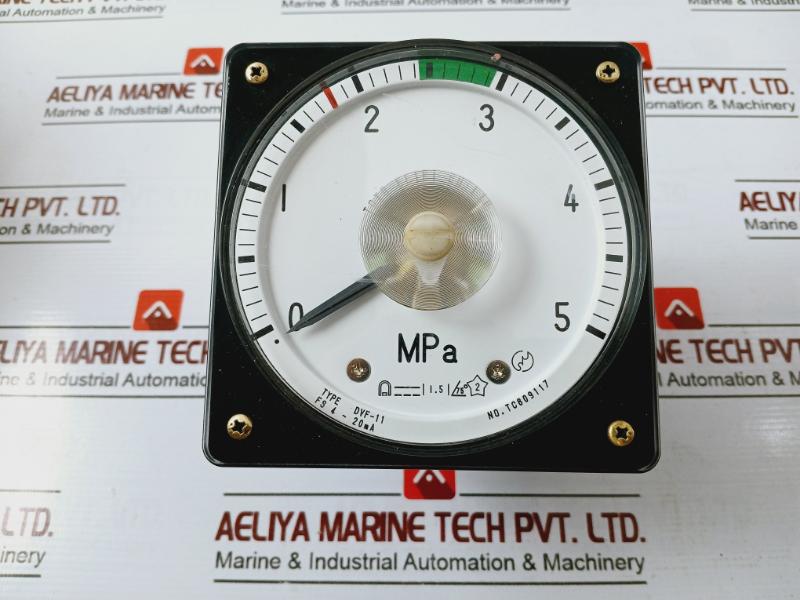 Toyo Keiki Dvf-11 Pressure Indicator 0-5 Mpa Fs 4~20Ma