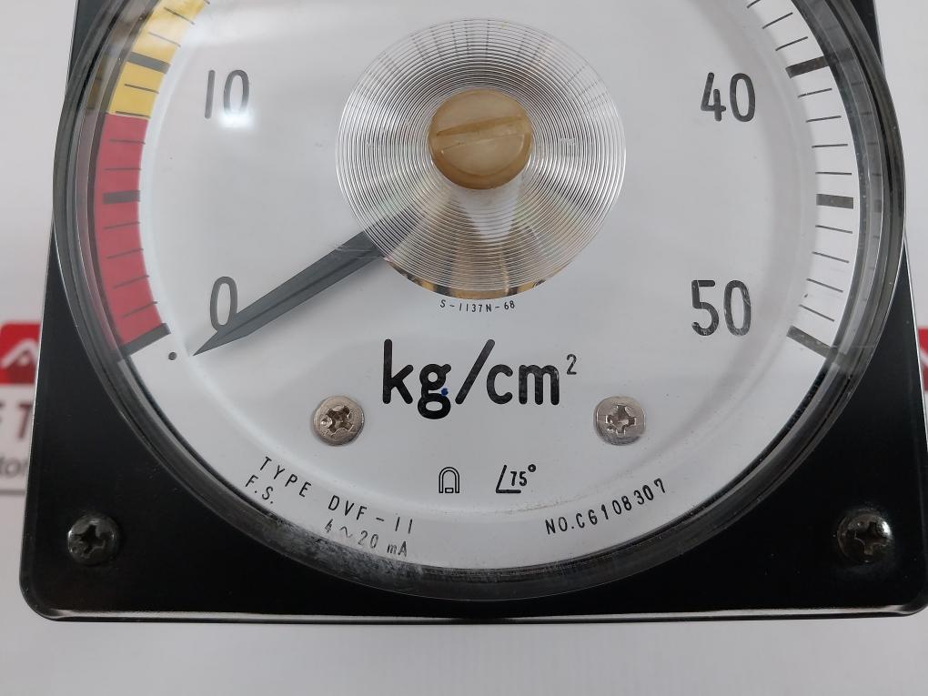 Toyo Keiki Dvf-11 Pressure Indicator 4-20Ma 0-50 Kg/Cm2 C6108307