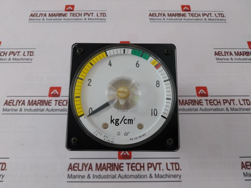 Toyo Keiki Dvf-11 Pressure Indicator 4-20Ma C6108302 0-10 Kg/Cm2 S-1137N-63