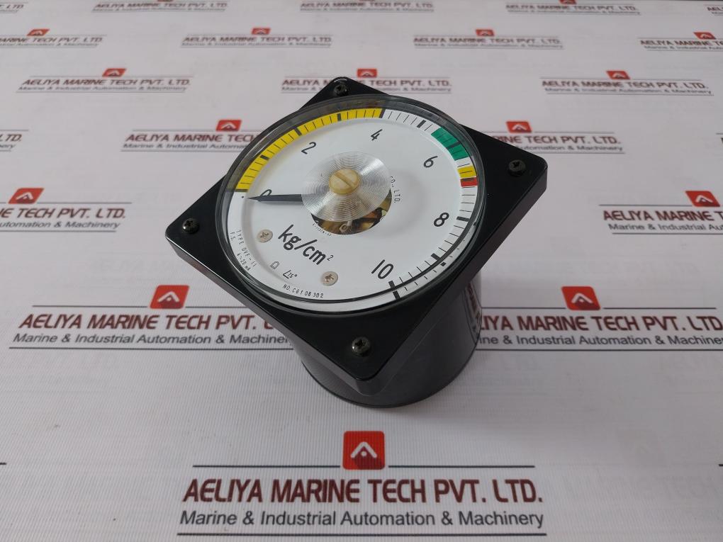 Toyo Keiki Dvf-11 Pressure Indicator 4-20Ma C6108302 0-10 Kg/Cm2 S-1137N-63