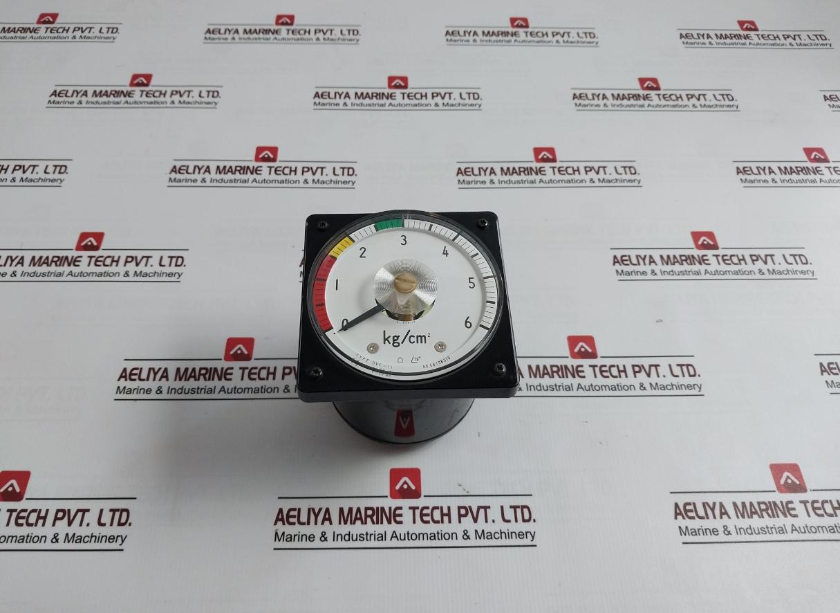 Toyo Keiki Dvf-11 Pressure Indicator 4-20Ma S-1137N-62 0 To 6 Kg/Cm2, Jis C1102