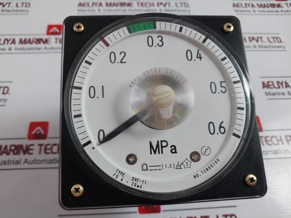 Toyo Keiki DVF-11 Pressure Indicator 4-20mA TC809109