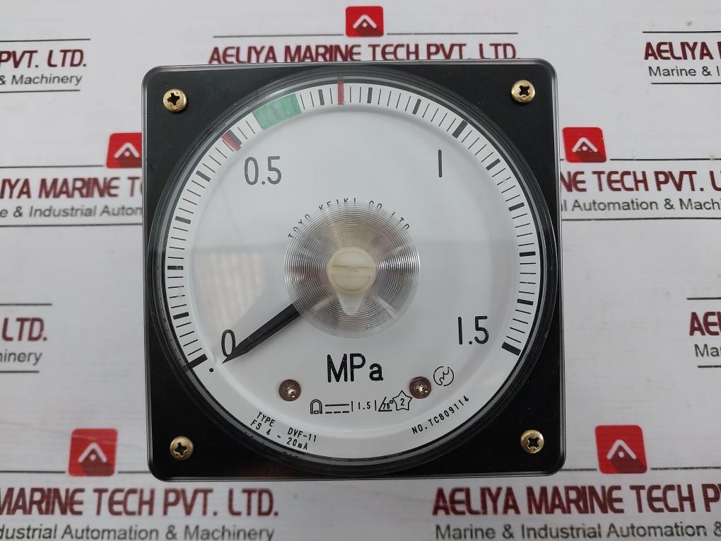 Toyo Keiki Dvf-11 Pressure Indicator 4-20Ma Tc809114