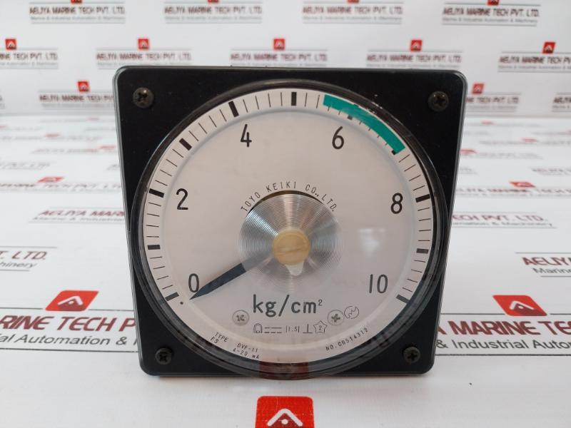 Toyo Keiki DVF-11 Pressure Indicator 4-20mA CB514312