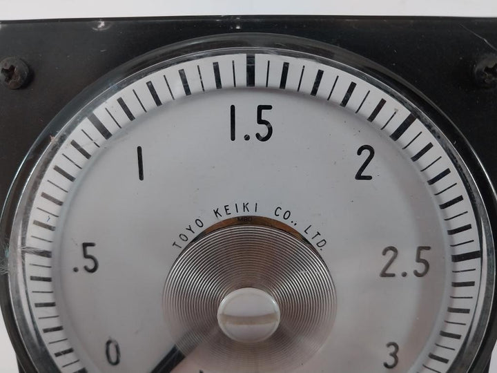 Toyo Keiki Dvf-11 Pressure Indicator Cb029376 S-1137N-79 Class 1.5