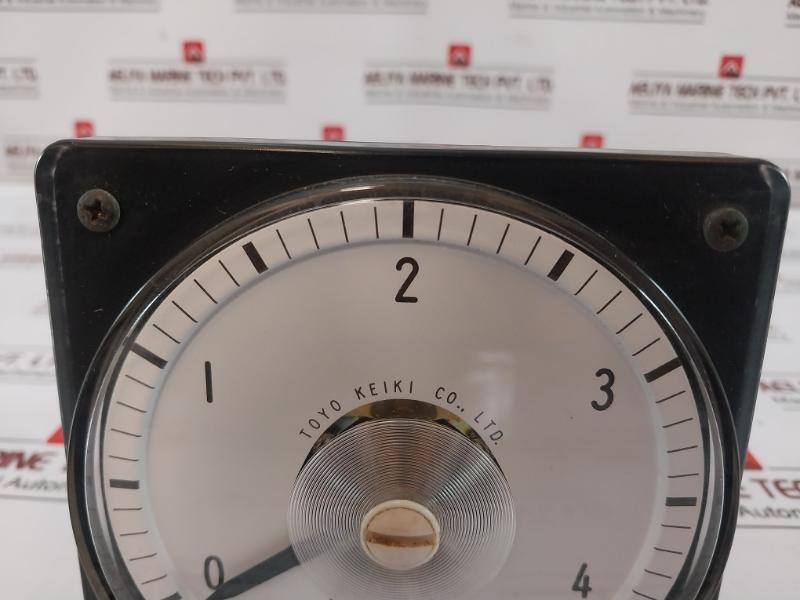 Toyo Keiki Dvf-11 Pressure Indicator Cc123335 4-20Ma S-1137N-60 Class 1.5