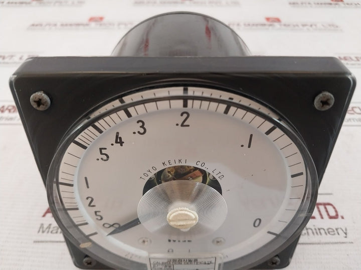 Toyo Keiki Dvf-11 Pressure Indicator Cck21301 1Ma S-1137Na