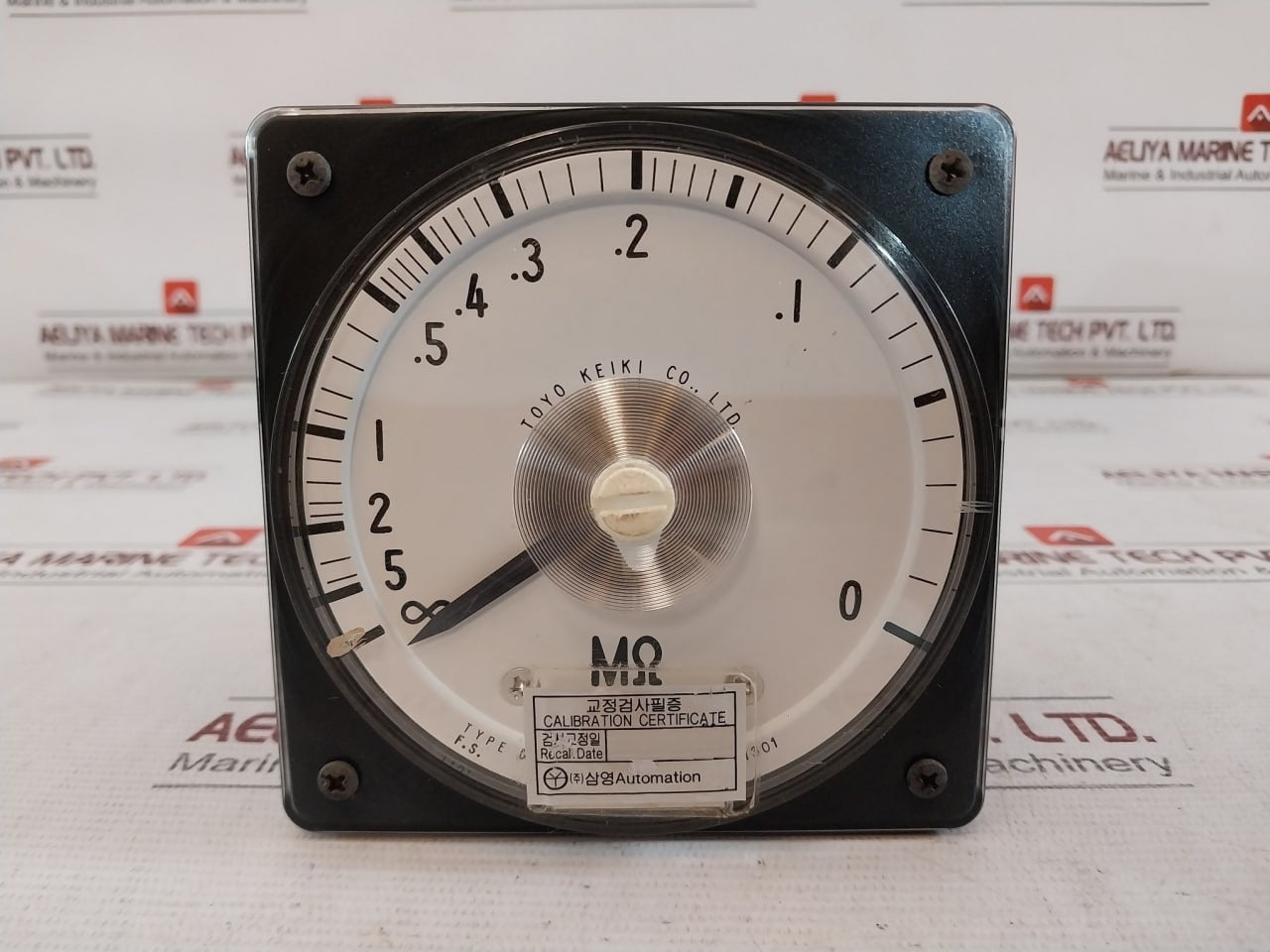 Toyo Keiki Dvf-11 Pressure Indicator Cck21301 1Ma S-1137Na