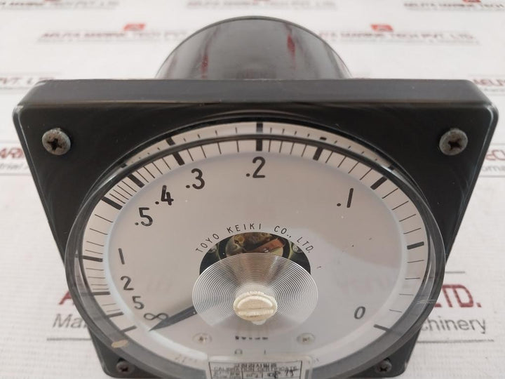 Toyo Keiki Dvf-11 Pressure Indicator Cck21301 1Ma S-1137Na