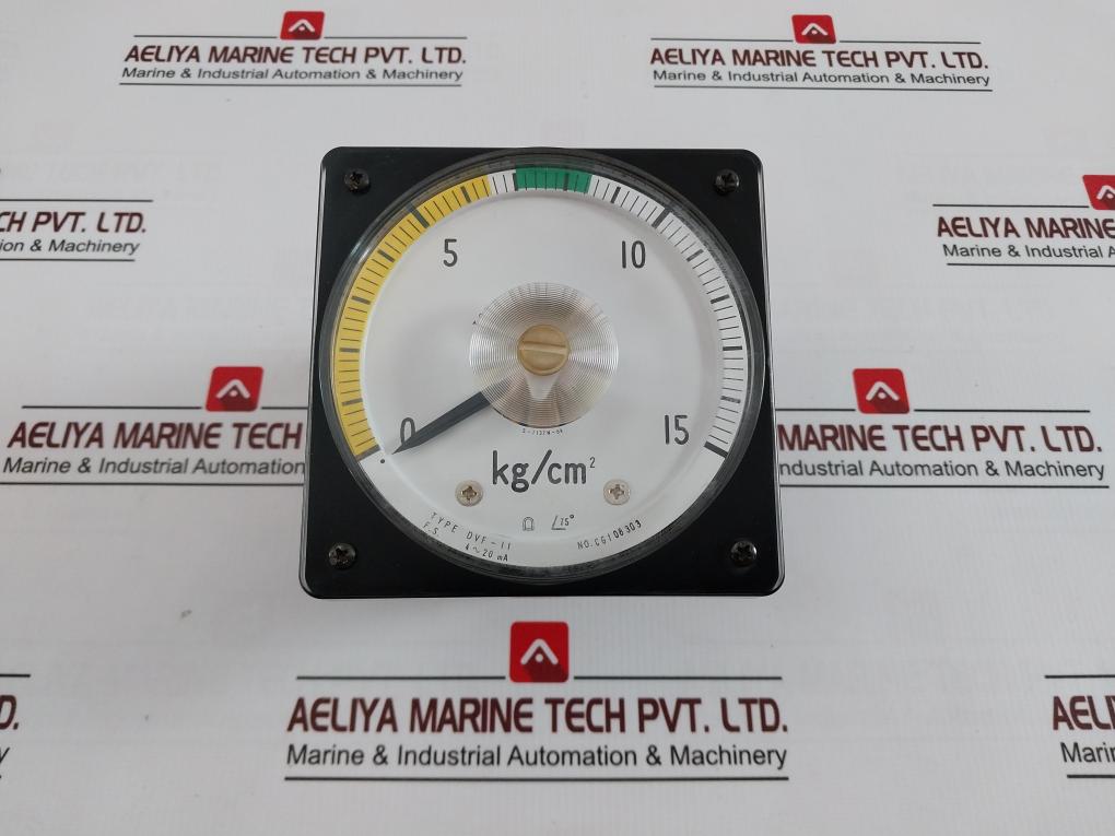 Toyo Keiki Dvf-11 Pressure Indicator Class 1.5 4-20Ma C6108303 0-15 Kg/Cm2