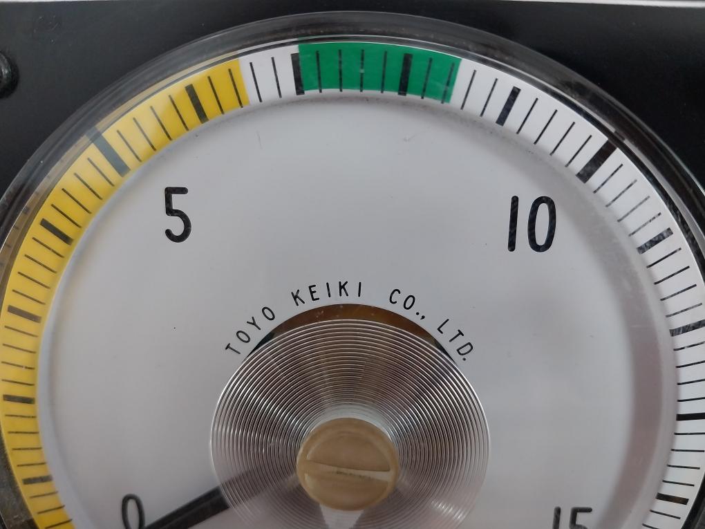 Toyo Keiki Dvf-11 Pressure Indicator Class 1.5 4-20Ma C6108303 0-15 Kg/Cm2