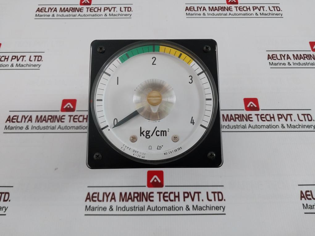 Toyo Keiki Dvf-11 Pressure Indicator Class 1.5 4~20Ma C6108306 S-1137N-60