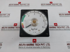 Toyo Keiki Dvf-11 Pressure Indicator Jis C1102 0-6 Kg/Cm2