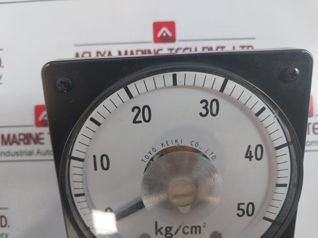 Toyo Keiki Dvf-11 Pressure Indicator Meter Ch514341 S-1137N-56 Class 1.5