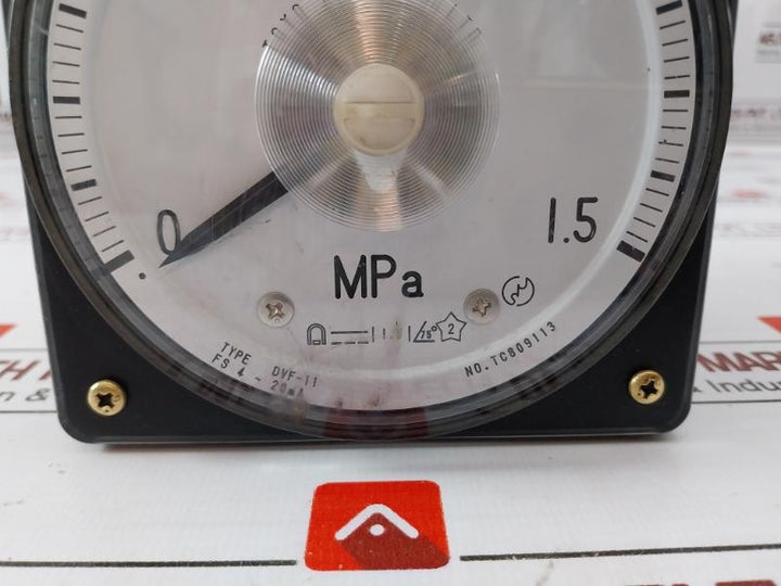Toyo Keiki Dvf-11 Pressure Indicator Tc809113 4-20 Ma