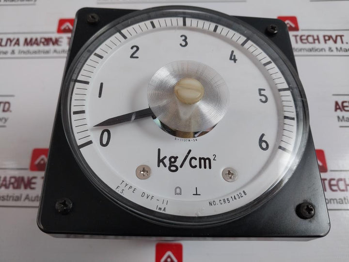 Toyo Keiki Dvf-11 Pressure Indicator, 0-6 Kg/Cm2