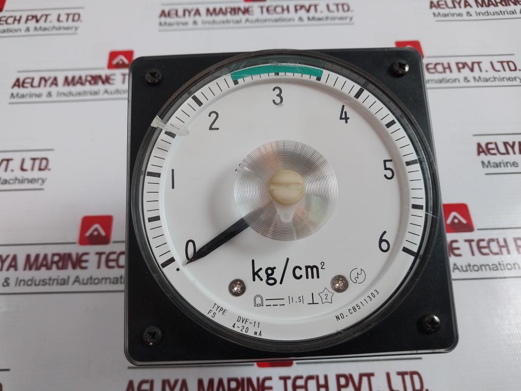 Toyo Keiki Dvf-11 Pressure Indicator, 0-6 Kg/Cm2, 4-20Ma
