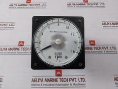 Toyo Keiki Dvf-11 Receiving Indicator Rpm Meter Jis C1102 0-16Rpm 500Ua 2000Ω