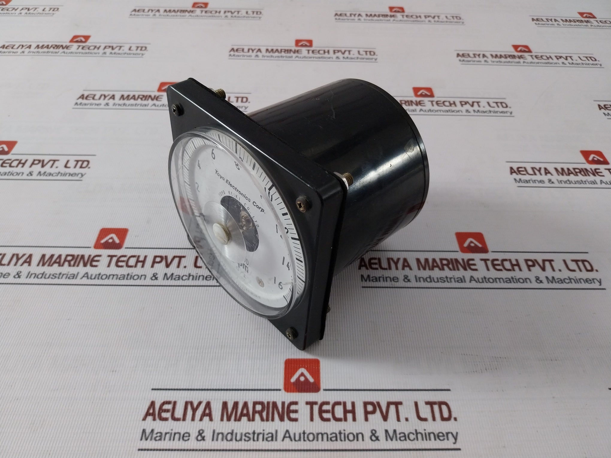 Toyo Keiki Dvf-11 Receiving Indicator Rpm Meter Jis C1102 0-16Rpm 500Ua 2000Ω