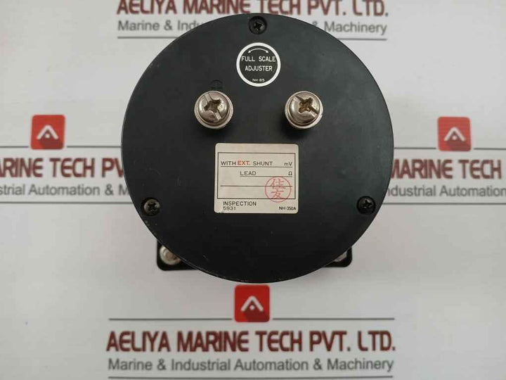 Toyo Keiki Dvf-11V Analog Ammeter 0-20A 50Mv Shunt