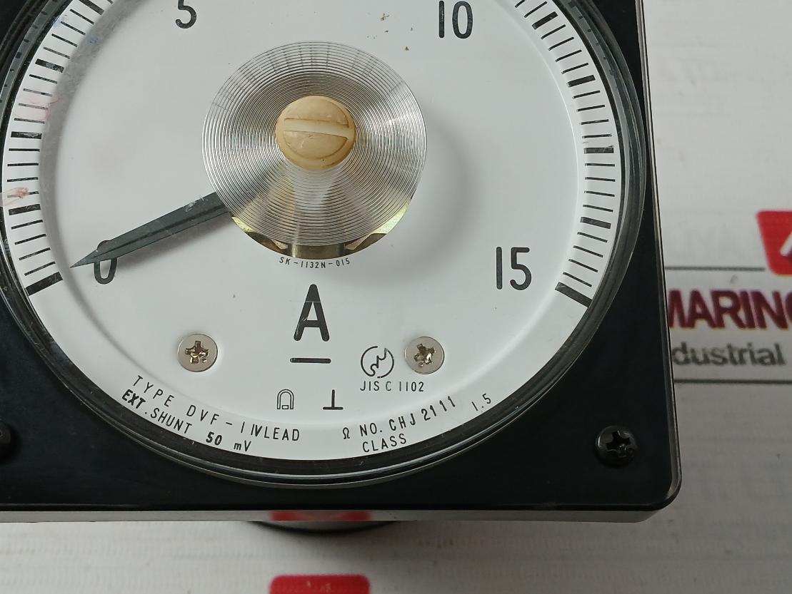 Toyo Keiki Dvf-11Vlead Analog Ammeter Sk-1132N-015